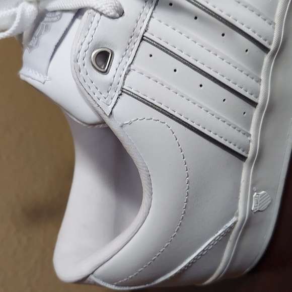 KSWISS GALEN III Mens Low White Leather. - Picture 7 of 8